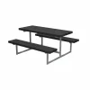 Bord/Bänkset PLUS Basic Junior 118 cm Svart