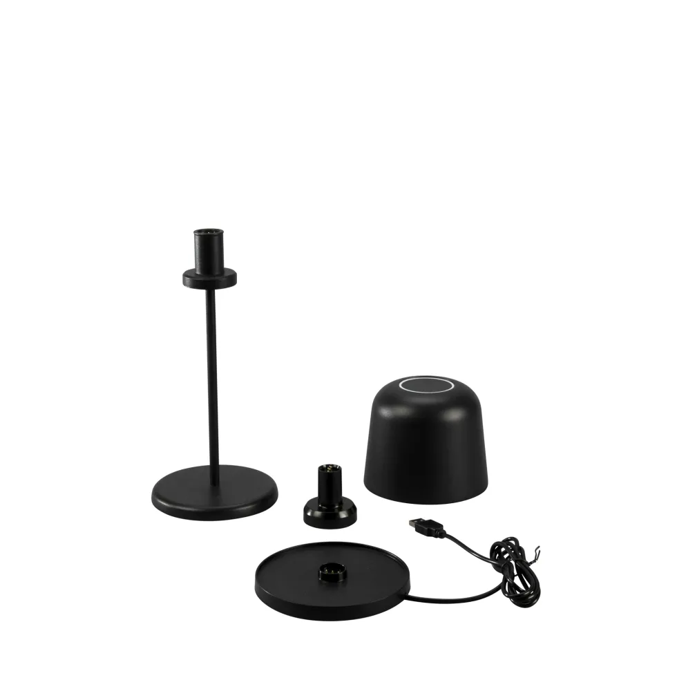 Bordslampa Gnosjö Konstsmide Biot USB Portabel