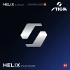 Bordtennisgummi Stiga Sports Helix Platinum H Red 2.2