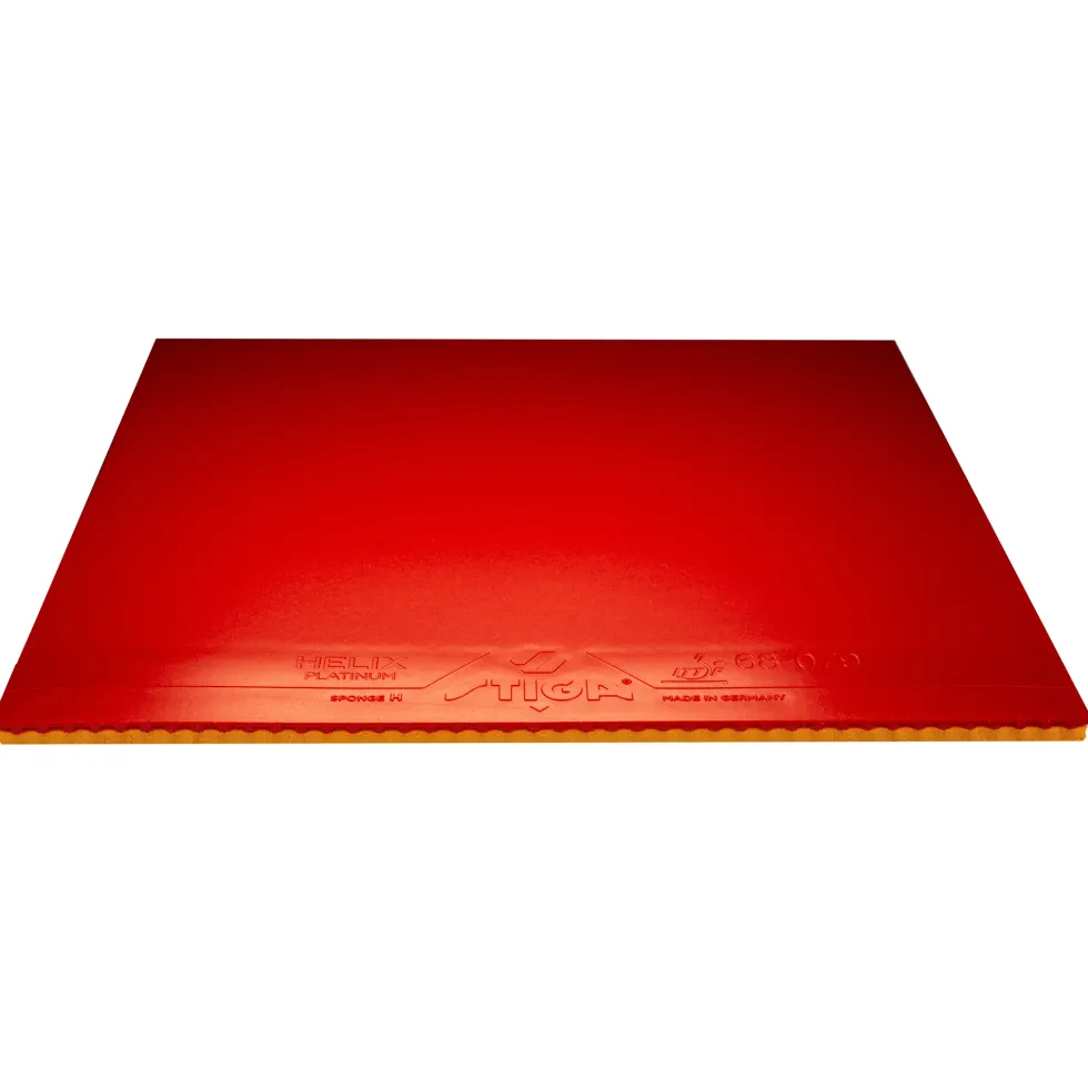 Bordtennisgummi Stiga Sports Helix Platinum H Red 2.2