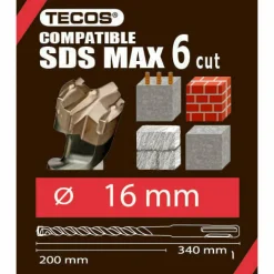 Borr Tecos SDS Plus MAX