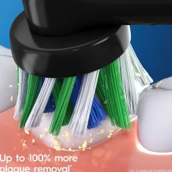 Borsthuvud Oral-B Cross Action Black 3 st