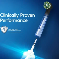 Borsthuvud Oral-B Cross Action Black 3 st