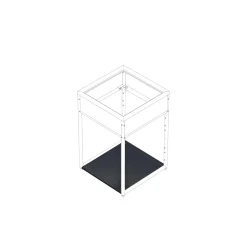 Bottenplatta Skotte Kitchen 604Svart Till Utekök