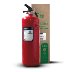 Brandsläckare Housegard Pulver 6 Kg REUSE 43A 233B SE/FI