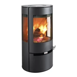 Braskamin Aduro 9 Fristående med Sidoglas 9kW