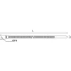 Buntband Bårebo T50R 215x4,6 mm Svart