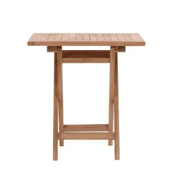 Cafébord Venture Home Kenya Teak Fällbart 70x70