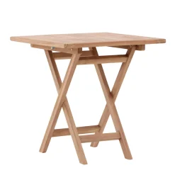 Cafébord Venture Home Kenya Teak Fällbart 70x70