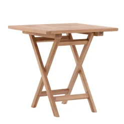 Cafébord Venture Home Kenya Teak Fällbart 70x70