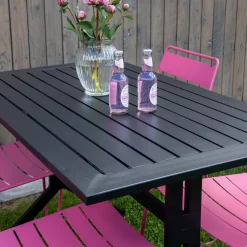 Cafébord Venture Home Wheeler 120x70 cm