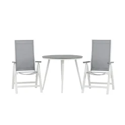 Cafégrupp Venture Home Break Ø90 cm med 2 Albany Stolar