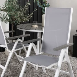 Cafégrupp Venture Home Break Ø90 cm med 2 Albany Stolar