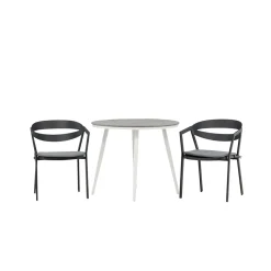 Cafégrupp Venture Home Break Ø90 cm med 2 Slit Stolar