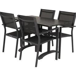 Cafégrupp Venture Home Dolly med 4 Copacabana Matstolar