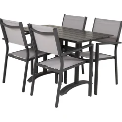 Cafégrupp Venture Home Dolly med 4 Copacabana Matstolar