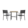 Cafégrupp Venture Home Holmbeck Bord med 2 Copacabana Stolar