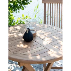 Cafégrupp Venture Home Kenya Ø70 cm med 2 Fällbara Stolar
