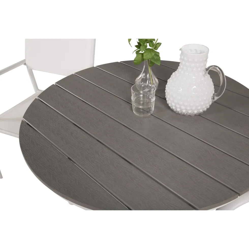 Cafégrupp Venture Home Pincy Ø 90 med 2 Siri Matstolar