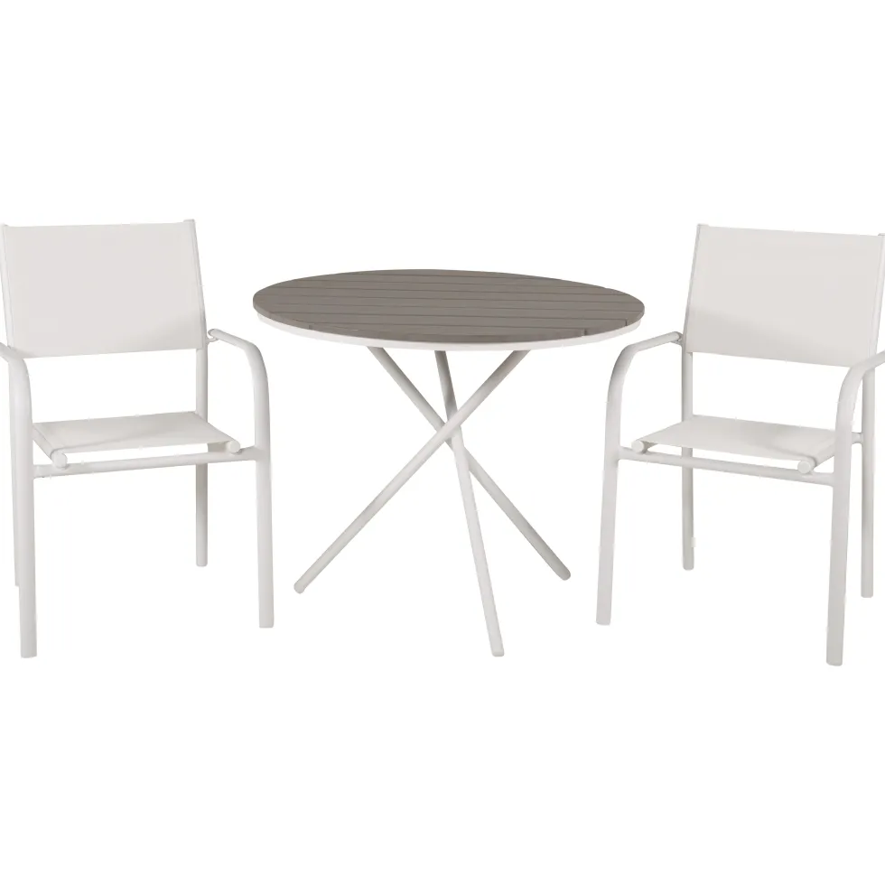 Cafégrupp Venture Home Pincy Ø 90 med 2 Siri Matstolar