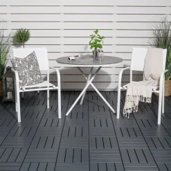 Cafégrupp Venture Home Pincy Ø 90 med 2 Siri Matstolar