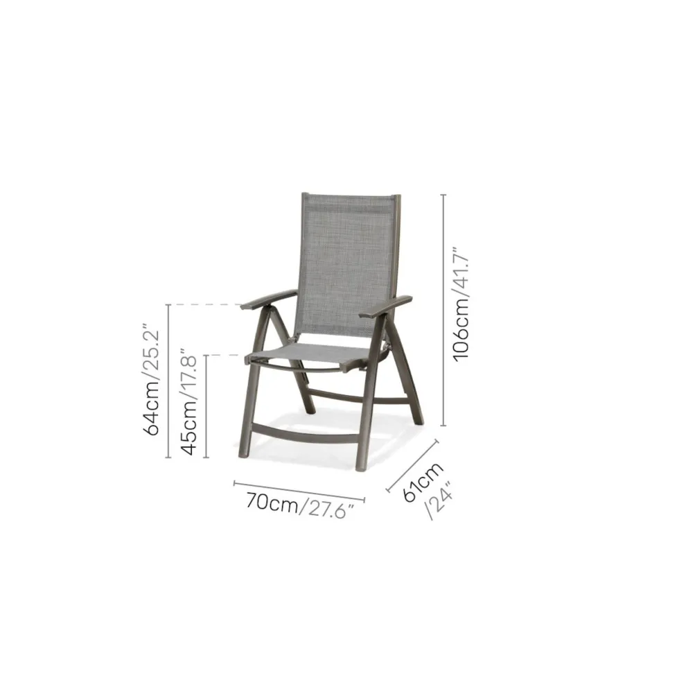 Caféset LifestyleGarden Solana bistrobord + 2 positionsstolar