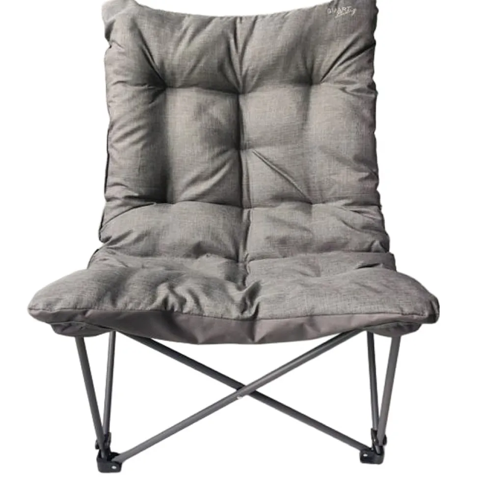 Campingstol Smart Living Grey Lounge Chair