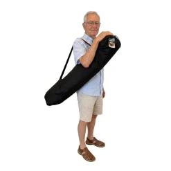 Campingstol Smart Living Lounge Black Edition