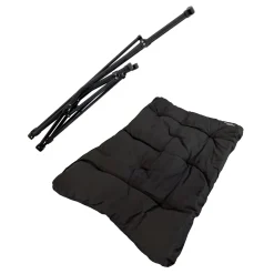 Campingstol Smart Living Lounge Black Edition