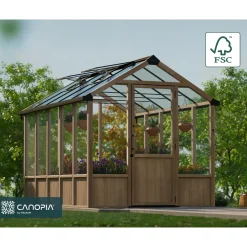 Canopia Natura - Växthus i cederträ, byggsats