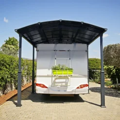 Carport Canopia by Palram Alpine I Metall För Husbil 3,6x6,5 m