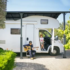 Carport Canopia by Palram Alpine I Metall För Husbil 3,6x6,5 m