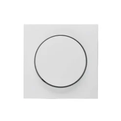 Centrumbricka Hager för Vriddimmer Inställningsknapp S.1/B.3/B.7 Vit