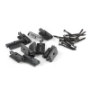Clips Kirkedal Till 18x130/20x200/22x300 mm Black