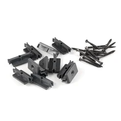 Clips Kirkedal Till 18x130/20x200/22x300 mm Black