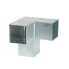 Cubic Hörnbeslag dubbelt - till 9x9 cm stolper