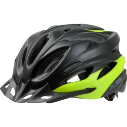 Cykelhjälm Briv Inmold Std Svart/Gul Large