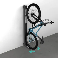 Cykelhållare BikeLift för Väggmontering Svängbar Mörkgrå