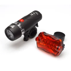 Cykellampa Briv Bikeset 5 LED Paket Fram & Bak