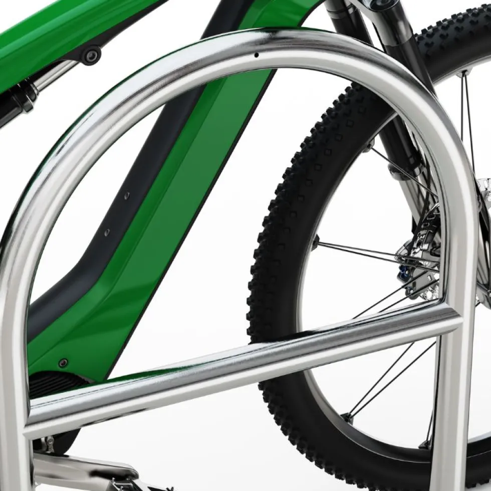 Cykelställ R&R Solutions Economy För 2 Cyklar Golvmonterad