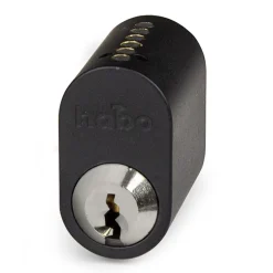 Cylinder Habo 6-stift Svart
