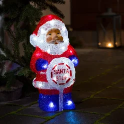 Dekorationsbelysning Gnosjö Konstsmide Tomte+skylt