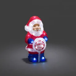 Dekorationsbelysning Gnosjö Konstsmide Tomte+skylt