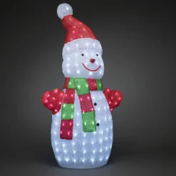 Dekorationsbelysning Gnosjö Konstsmide Snögubbe LED90 cm