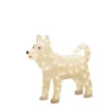 Dekorationsfigur Gnosjö Konstsmide Hund Akryl Husky 43 cm 88 LED