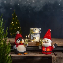 Dekorationsfigur Star Trading Joylight Tomte Gran