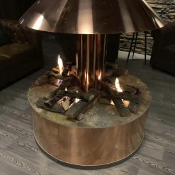 Dekorationsträ Cach Fires