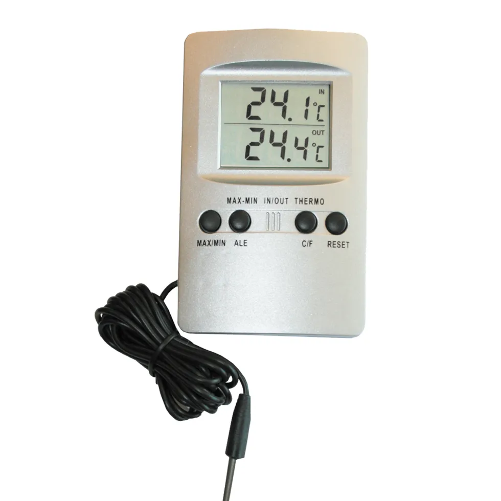 Digital Termometer Ventus WA110 Inne/Ute med Temperaturvarningslarm