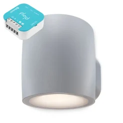 Dimmer Plejd 6 st Väggarmatur OUT-01 Grå + DIM-01