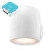 Dimmer Plejd 6 st Väggarmatur OUT-01 Vit + DIM-01